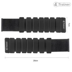 Bandes Lestées Silicone - Noir - 2 X 0,5kg - 4TRAINER -Cress-Sport Sale Store bandes lestees silicone noir 2 x 05kg 4trainer 3