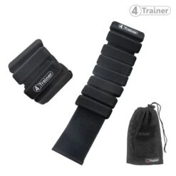 Bandes Lestées Silicone - Noir - 2 X 0,5kg - 4TRAINER -Cress-Sport Sale Store bandes lestees silicone noir 2 x 05kg 4trainer 4