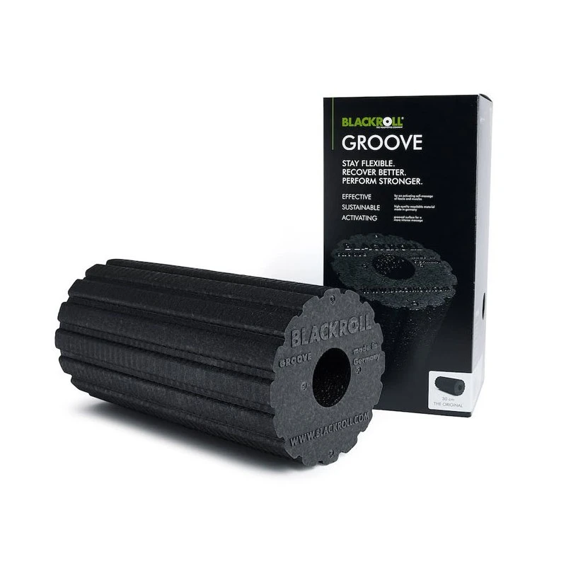 BLACKROLL® GROOVE - Rouleau De Massage Avec Rainure 2 BLACKROLL® GROOVE - Rouleau De Massage Avec Rainure - Image 2