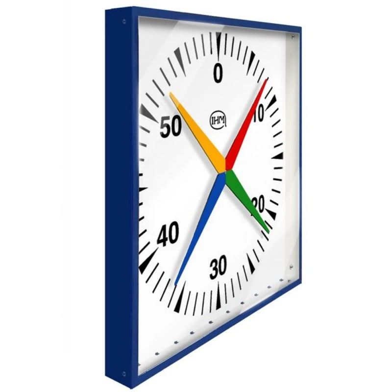 Chronomètre Piscine 4 Aiguilles - 62,5cm X 62,5cm - IHM 2 Chronomètre Piscine 4 Aiguilles - 62,5cm X 62,5cm - IHM - Image 2