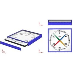 Chronomètre Piscine 4 Aiguilles - 62,5cm X 62,5cm - IHM 7 Chronomètre Piscine 4 Aiguilles - 62,5cm X 62,5cm - IHM -Cress-Sport Sale Store chronometre piscine 4 aiguilles 62cm 2