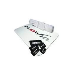 FLOWIN® Sport - Tapis De Glisse Transportable - Blanc