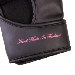 Gants Mma Elion Uncage - ( Cuir Skintex ) - Noir & Rose -Cress-Sport Sale Store gants mma elion uncage cuir skintex noir rose 2