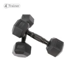 HALTÈRE HEXAGONAL - à L'unité - BL4CK - 4Trainer 10 HALTÈRE HEXAGONAL - à L'unité - BL4CK - 4Trainer -Cress-Sport Sale Store haltere hexagonal a l unite bl4ck 4trainer 3