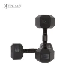 HALTÈRE HEXAGONAL - à L'unité - BL4CK - 4Trainer 12 HALTÈRE HEXAGONAL - à L'unité - BL4CK - 4Trainer -Cress-Sport Sale Store haltere hexagonal a l unite bl4ck 4trainer 5