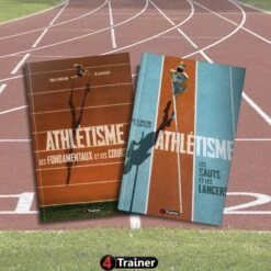 PACK ATHLÉ - Tome 1 + Tome 2 "Athlétisme" - 4TRAINER Editions -Cress-Sport Sale Store pack athle tome 1 tome 2 athletisme 4trainer editions 1