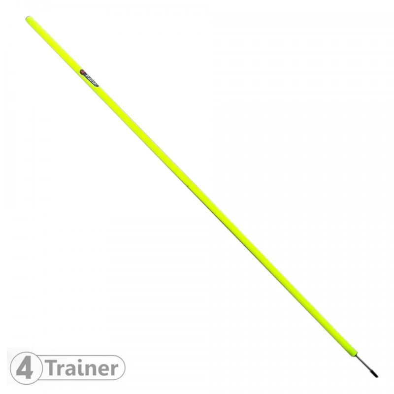 PIQUETS SLALOM - Pointe Acier Jaune - LOT DE 5 - 180cm - 4TRAINER 2 PIQUETS SLALOM - Pointe Acier Jaune - LOT DE 5 - 180cm - 4TRAINER - Image 2