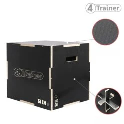 PLYOBOX 3 En 1 - Surface Anti-Dérapante - 4TRAINER 8 PLYOBOX 3 En 1 - Surface Anti-Dérapante - 4TRAINER -Cress-Sport Sale Store plyobox 3 en 1 surface anti derapante 4trainer 2