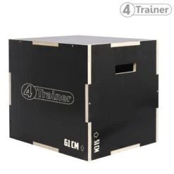 PLYOBOX 3 En 1 - Surface Anti-Dérapante - 4TRAINER