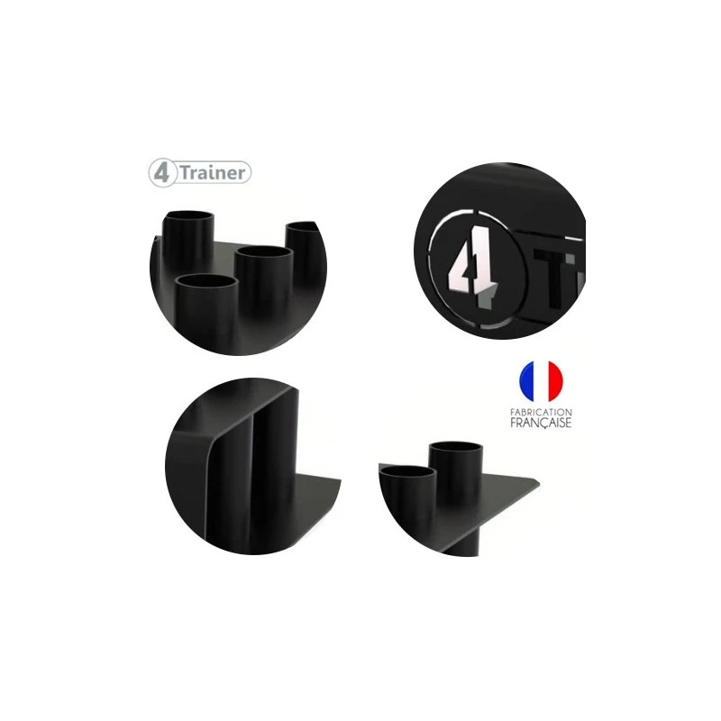 Rack De Rangement 4Trainer Pour Barres Olympiques 2 Rack De Rangement 4Trainer Pour Barres Olympiques - Image 2
