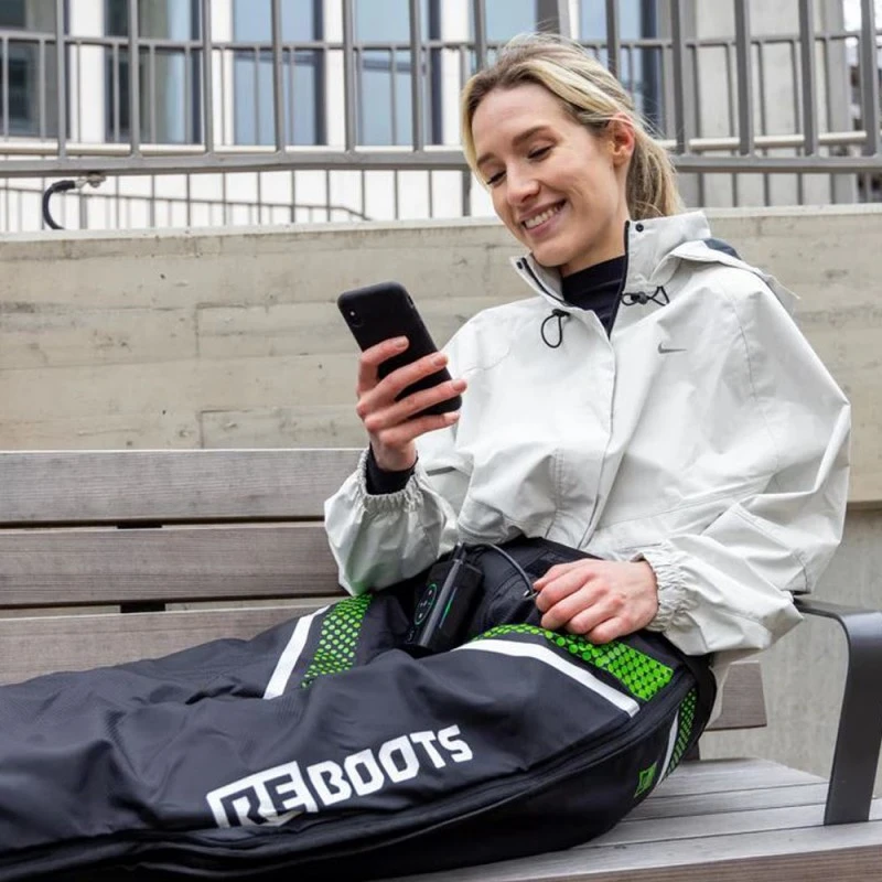 REBOOTS GO X - Pressotherapie Réglable Bluetooth® Et Sans Tuyaux 5 REBOOTS GO X - Pressotherapie Réglable Bluetooth® Et Sans Tuyaux - Image 5