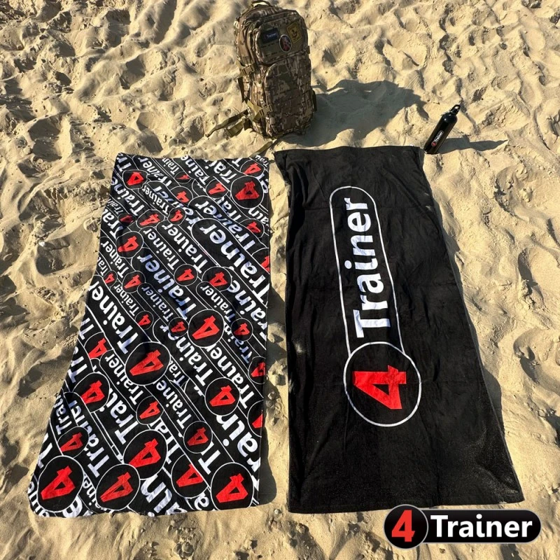 Serviette PLAGE - Monogramme 4TRAINER - 150cm X 70cm - 100% Coton - 4TRAINER 3 Serviette PLAGE - Monogramme 4TRAINER - 150cm X 70cm - 100% Coton - 4TRAINER - Image 3