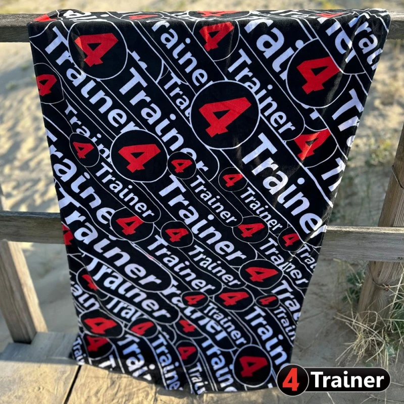 Serviette PLAGE - Monogramme 4TRAINER - 150cm X 70cm - 100% Coton - 4TRAINER 4 Serviette PLAGE - Monogramme 4TRAINER - 150cm X 70cm - 100% Coton - 4TRAINER - Image 4