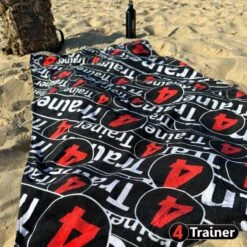 Serviette PLAGE - Monogramme 4TRAINER - 150cm X 70cm - 100% Coton - 4TRAINER 12 Serviette PLAGE - Monogramme 4TRAINER - 150cm X 70cm - 100% Coton - 4TRAINER -Cress-Sport Sale Store serviette plage monogramme 4trainer 150cm x 70cm 100 coton 4trainer 5