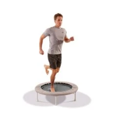 TRAMPOLINE PRO - 48 Ressorts - Charge Max 180 Kg 6 TRAMPOLINE PRO - 48 Ressorts - Charge Max 180 Kg -Cress-Sport Sale Store trampoline pro bleu argent 2